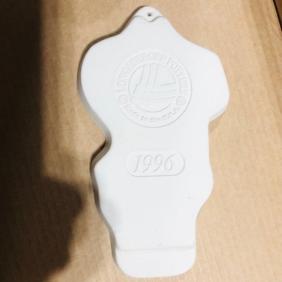 Longaberger Shortbread/Cookie Mold - JOY Angel - 1996 - Kitchen Bakeware - Picture 4 of 6